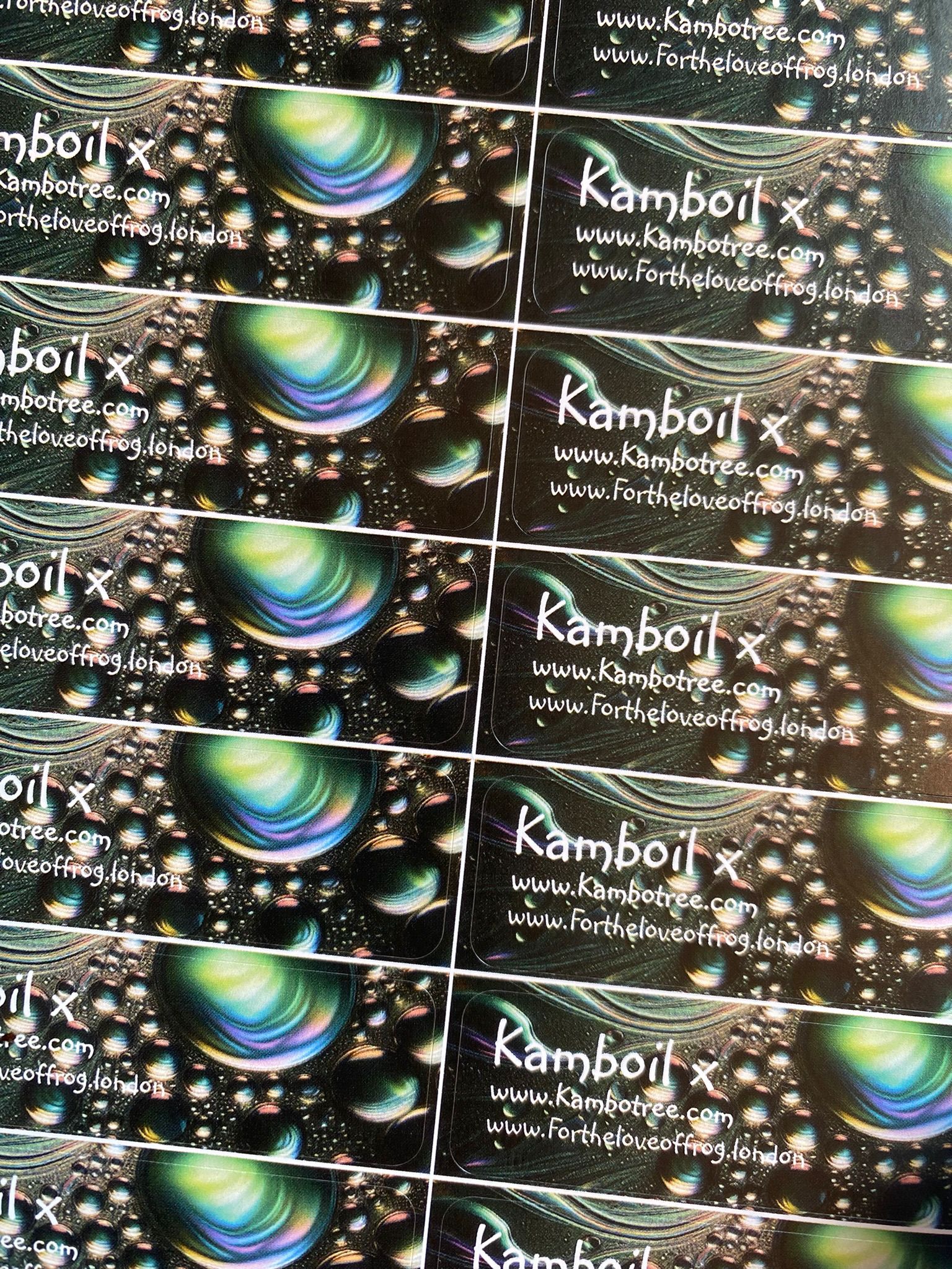 Kamboil Sticker